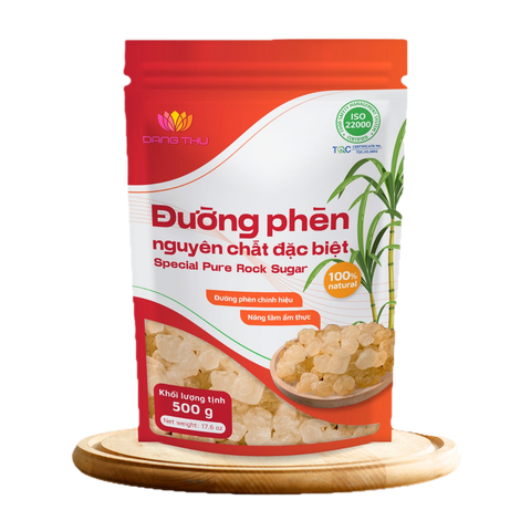 Đường phèn nguyên chất đặc biệt túi 500gr Đăng Thư