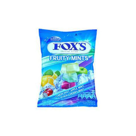 Kẹo FOX S vị trái cây bạc hà 90g