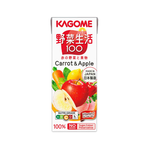 Kagome Nước Ép Rau Cà Rốt Táo 200ml