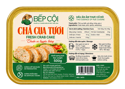 Chả cua tươi Bếp Cội 500g
