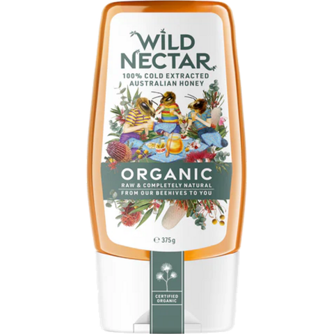 Mật ong hoa bạch đàn hữu cơ Wild Nectar 375g
