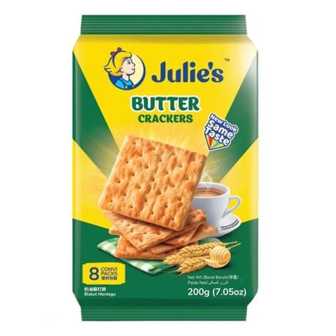 Bánh Cracker Bơ Julies 132G