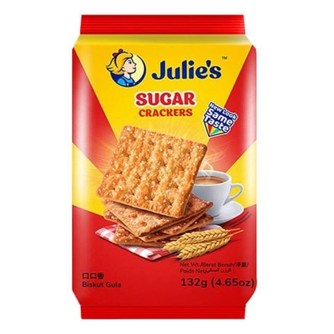 Bánh Cracker Phủ Đường Julies 132G