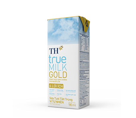 TH True Milk Gold Sữa Tươi Tiệt Trùng 180ml