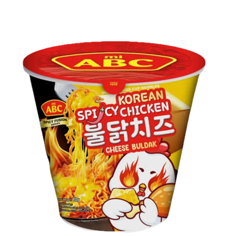 Mì trộn gà cay phô mai Hàn Quốc hiệu ABC 80g