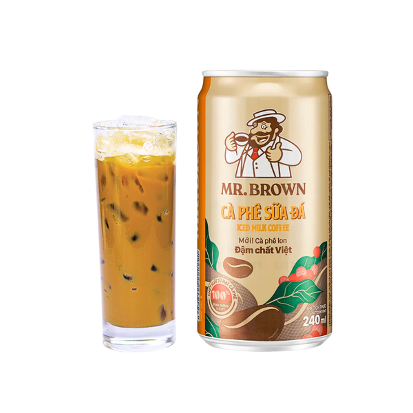 Mr. Brown Cà Phê Sữa Đá 240ml