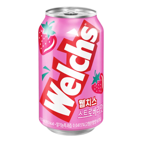 Welch's Nước Có Gas Vị Dâu Tây 355ml