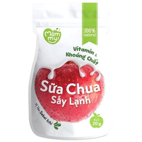 Sữa Chua Sấy Ăn Dặm Vị Táo Túi 20g
