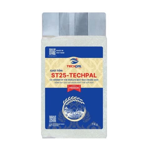 Gạo ST25-TECHPAL Premium Túi 5Kg