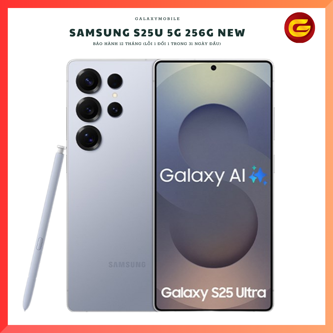 Samsung S25 Ultra Mỹ 256G NEW