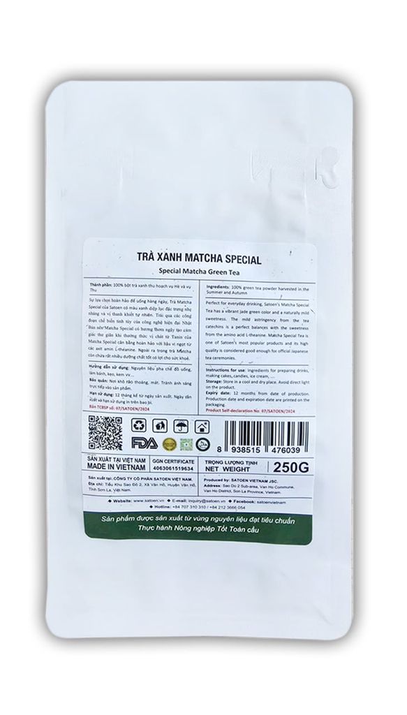 Special Matcha Green Tea 250g