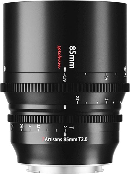 7Artisans Store MF 85mm T2.0 Full Frame Cine Lens For EOS-R, Mới 97% (Fullbox )
