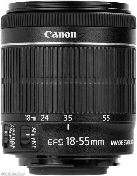 Canon EF-S 18-55mm f/3.5-5.6 IS STM (Hàng Đã Qua Sữ Dụng )