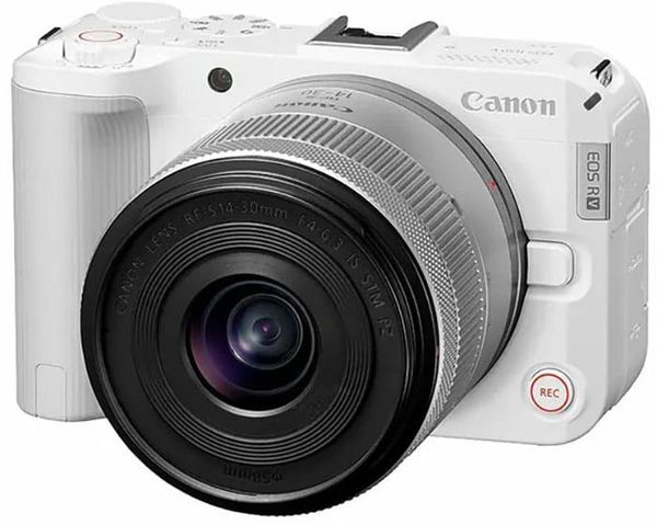 Canon EOS R50V + RF-S 14-30mm F4-6.3 IS STM PZ  Mới 100% (Màu trắng) | Chính Hãng