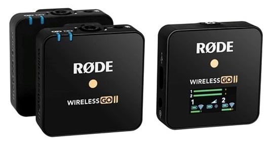 Rode Wireless GO II Hàng Qua Sử Dụng ( 2 Phát + 1 Thu )
