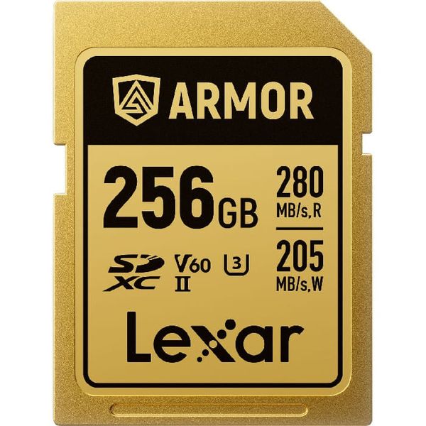 Thẻ nhớ Lexar ARMOR GOLD SDXC UHS-II Card 256GB Mới 100% | Chính Hãng