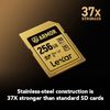 Thẻ nhớ Lexar ARMOR GOLD SDXC UHS-II Card 256GB Mới 100% | Chính Hãng