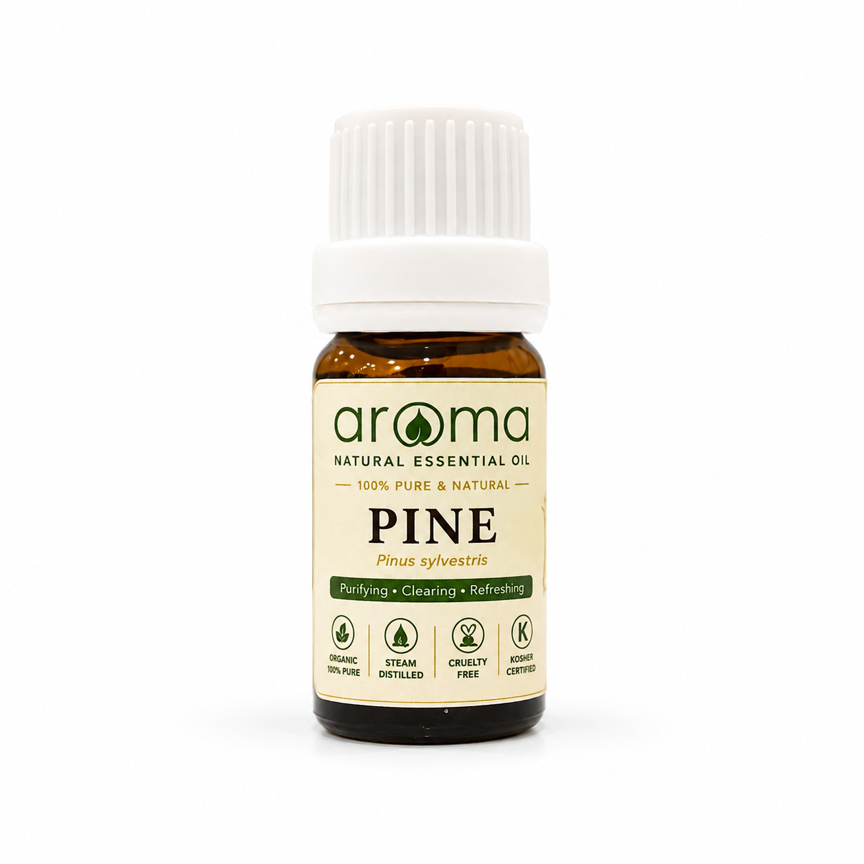 Pine Essential Oil 10ml | 100% Pure & Natural  Tinh dầu Thông nguyên chất – Purifying • Clearing • Refreshing | Aroma Since 2010