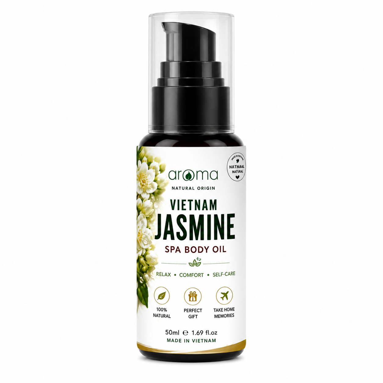 Sambac Jasmine Spa Body Oil 50ml - Dầu hoa lài spa