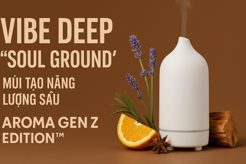 VIBE DEEP “SOUL GROUND” - MÙI TẠO NĂNG LƯỢNG SÂU - AROMA GEN Z EDITION™