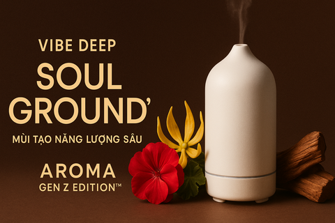 VIBE DEEP “SOUL GROUND” - MÙI TẠO NĂNG LƯỢNG SÂU - AROMA GEN Z EDITION™