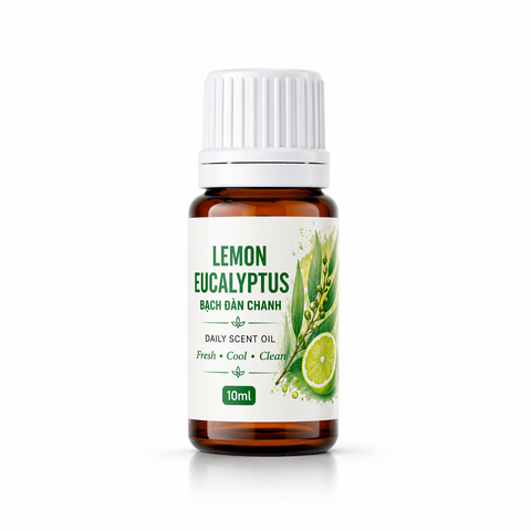 Lemongrass Daily Scent Oil 10ml | Sả Chanh Việt Nam  Daily Scent Oil 100% Natural – Fresh • Clean • Easy | Aroma Since 2010