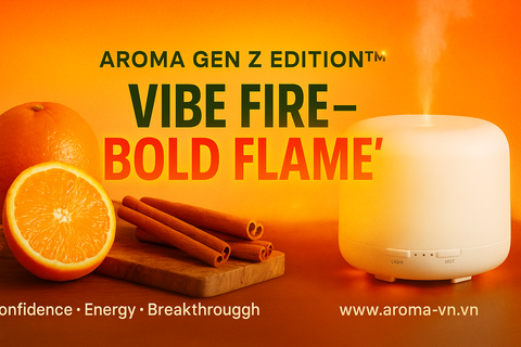 VIBE FIRE “BOLD FLAME” - MÙI TỰ TIN, BỨT PHÁ - AROMA GEN Z EDITION™