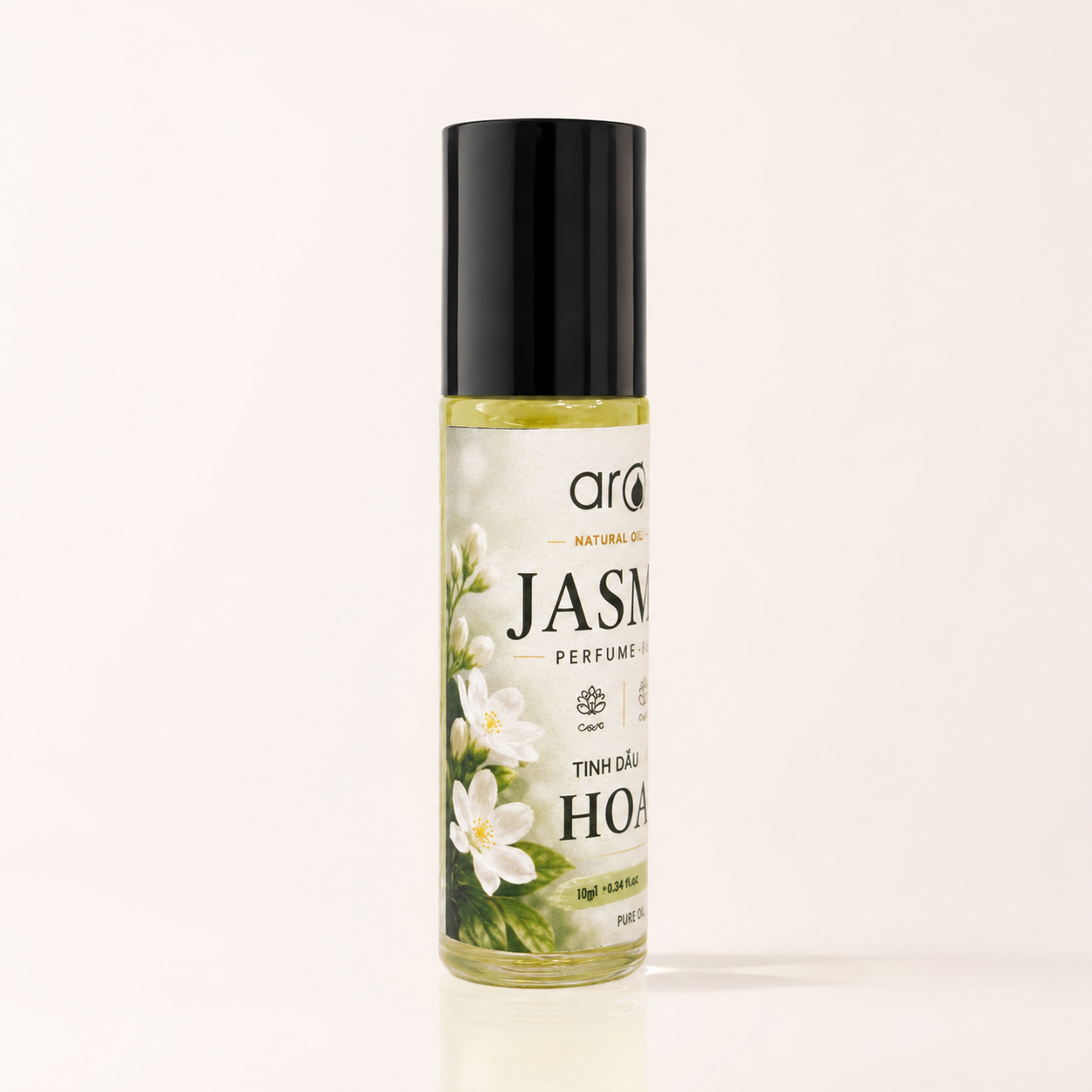 Dầu lăn Hoa Lài thiên nhiên – Sweet • Elegant • Relaxing | Aroma Since 2010