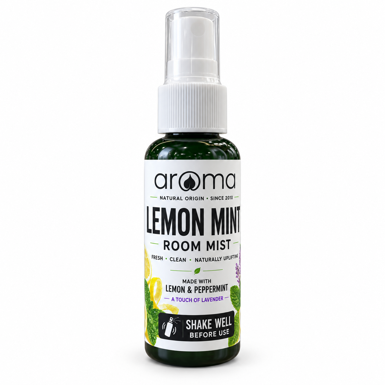 Lemon Peppermint Lavender Room Mist 50ml | Xịt Thơm Phòng Chanh • Bạc Hà • Oải Hương 50ml