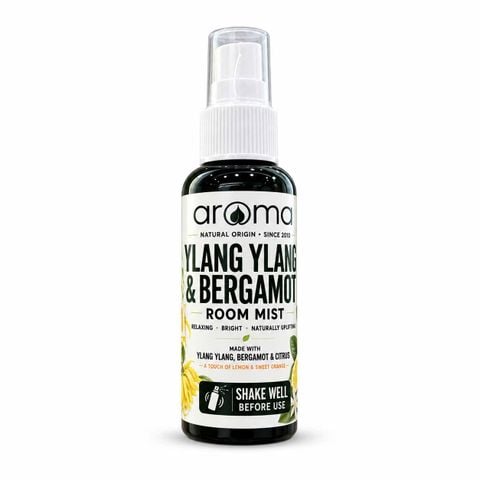 YLANG YLANG & BERGAMOT ROOM MIST | AROMA SINCE 2010 | XỊT PHÒNG NGỌC LAN TÂY & CAM BERGAMOT