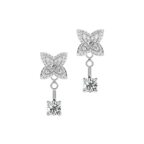 Bông Tai Kim Cương Tự Nhiên - ERFYJ2200251