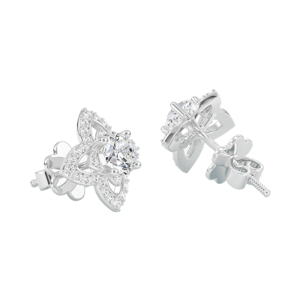 Bông Tai Kim Cương Tự Nhiên - ERFYJ2300121