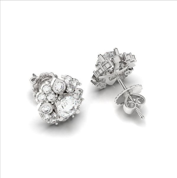 Bông Tai Kim Cương Tự Nhiên - ERFYJ2301961