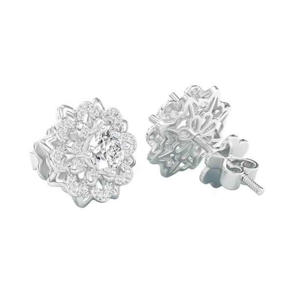 Bông Tai Kim Cương Tự Nhiên - ERFYJ2401701