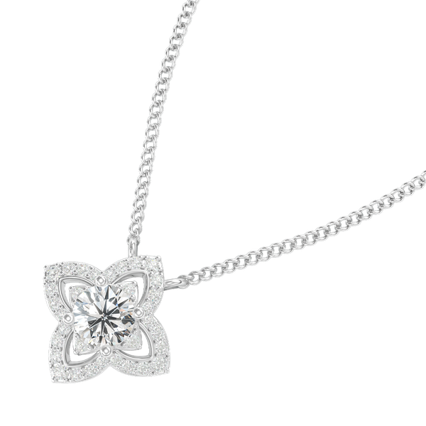 Mặt Dây Chuyền Kim Cương Tự Nhiên - PDFYJ2200401