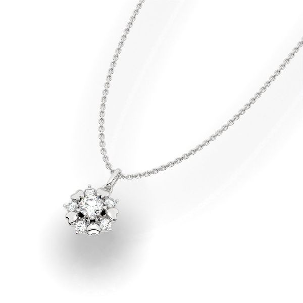 Mặt Dây Chuyền Kim Cương Tự Nhiên - PDFYJ2301731