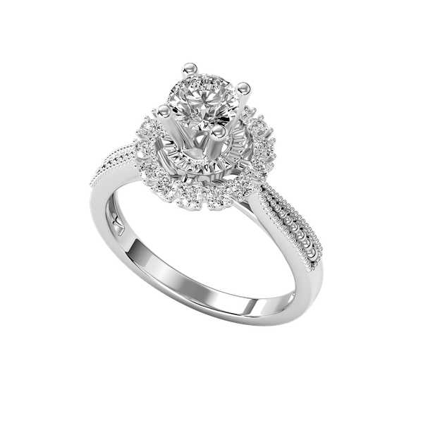 Nhẫn Nữ Kim Cương Tự Nhiên - RIFYJ2201121