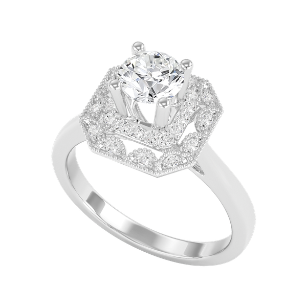 Nhẫn Nữ Kim Cương Tự Nhiên - RIFYJ2300463