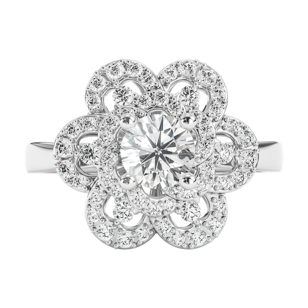 Nhẫn Nữ Kim Cương Tự Nhiên - RIFYJ2400041