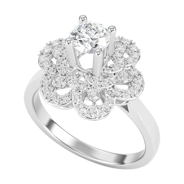 Nhẫn Nữ Kim Cương Tự Nhiên - RIFYJ2400041