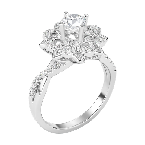 Nhẫn Nữ Kim Cương Tự Nhiên - RIFYJ2401701