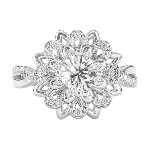 Nhẫn Nữ Kim Cương Tự Nhiên - RIFYJ2401701