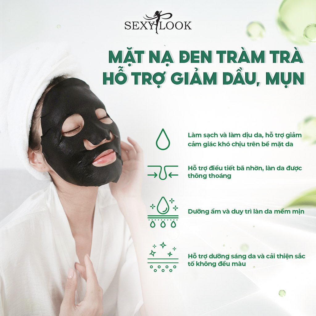 COMBO 5 HỘP MẶT NẠ TRÀM TRÀ DỊU MỤN GIẢM SƯNG