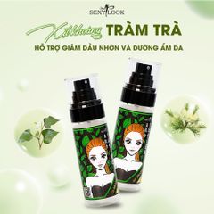 COMBO MẶT NẠ XỊT KHOÁNG TRÀM TRÀ DÀNH CHO DA DẦU MỤN SEXYLOOK