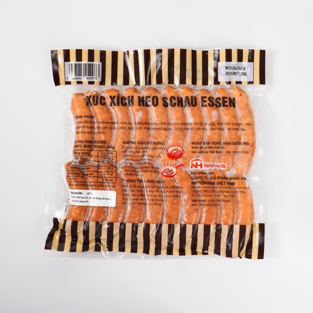 Xúc xích heo Schau Essen