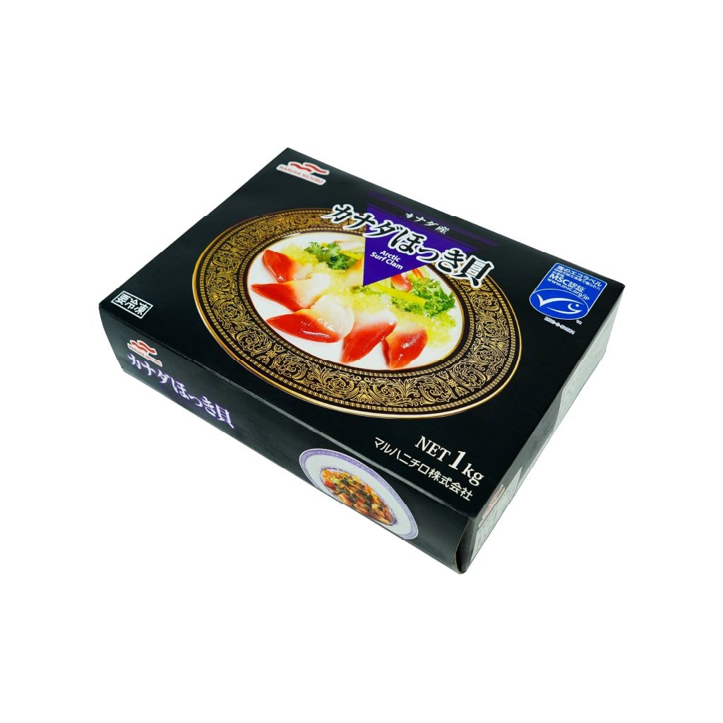 Sò đỏ đông lạnh sashimi grade 1kg/hộp (size M)