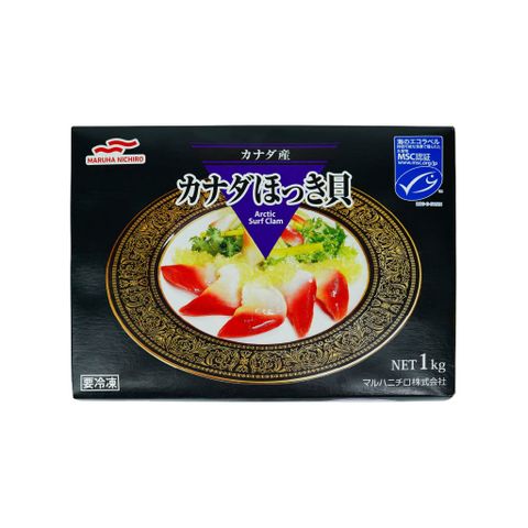 Sò đỏ đông lạnh sashimi grade 1kg/hộp (size L)