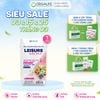  LEISURE MOM - Soup Uống Dinh Dưỡng Cho Mẹ Bầu Hạn Chế Đái Tháo Đường Thai Kỳ - Lốc 3 Hộp (200ml/Hộp) 