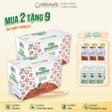  O'go Smoothie Gạo Lứt Nảy Mầm - Sinh Tố Giàu GABA Giảm Stress, Tăng Tập Trung - Thùng 36 Hộp 