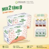  O'go Smoothie Hạnh Nhân - Sinh Tố Chắc Dáng, Căng Sáng Da - Thùng 36 Hộp x 200ml 